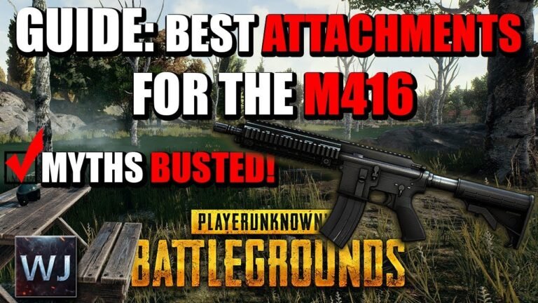 Best Attachments for M416 in PUBG Mobile