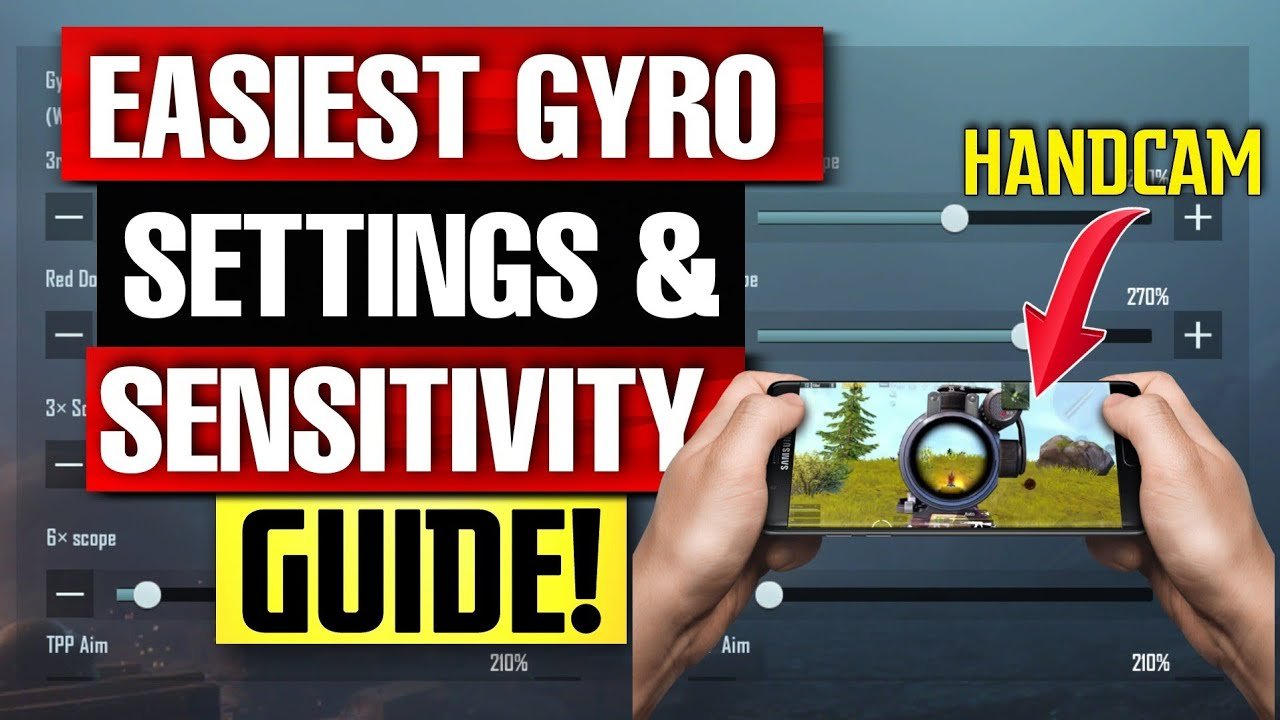 Best Gyroscope Settings for PUBG Mobile (Full Gyro Guide)