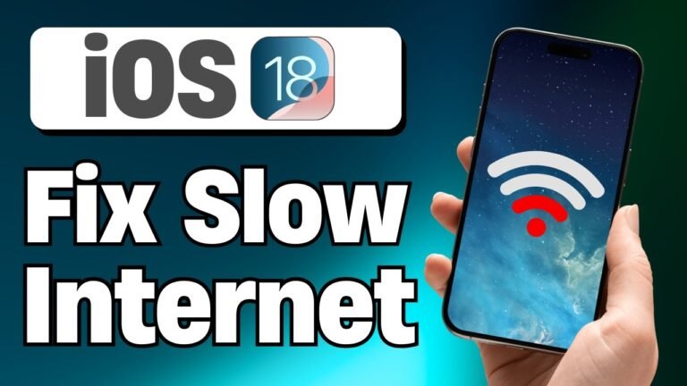 How to Fix Slow Internet Problem on Android and iPhone