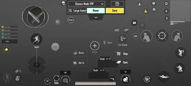 PUBG Mobile Best Control Layout for 3 Finger Players