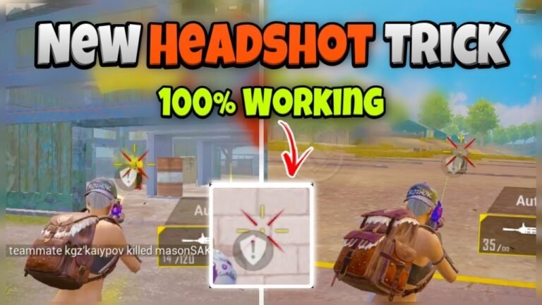 PUBG Mobile Best Headshot Tips for Beginners