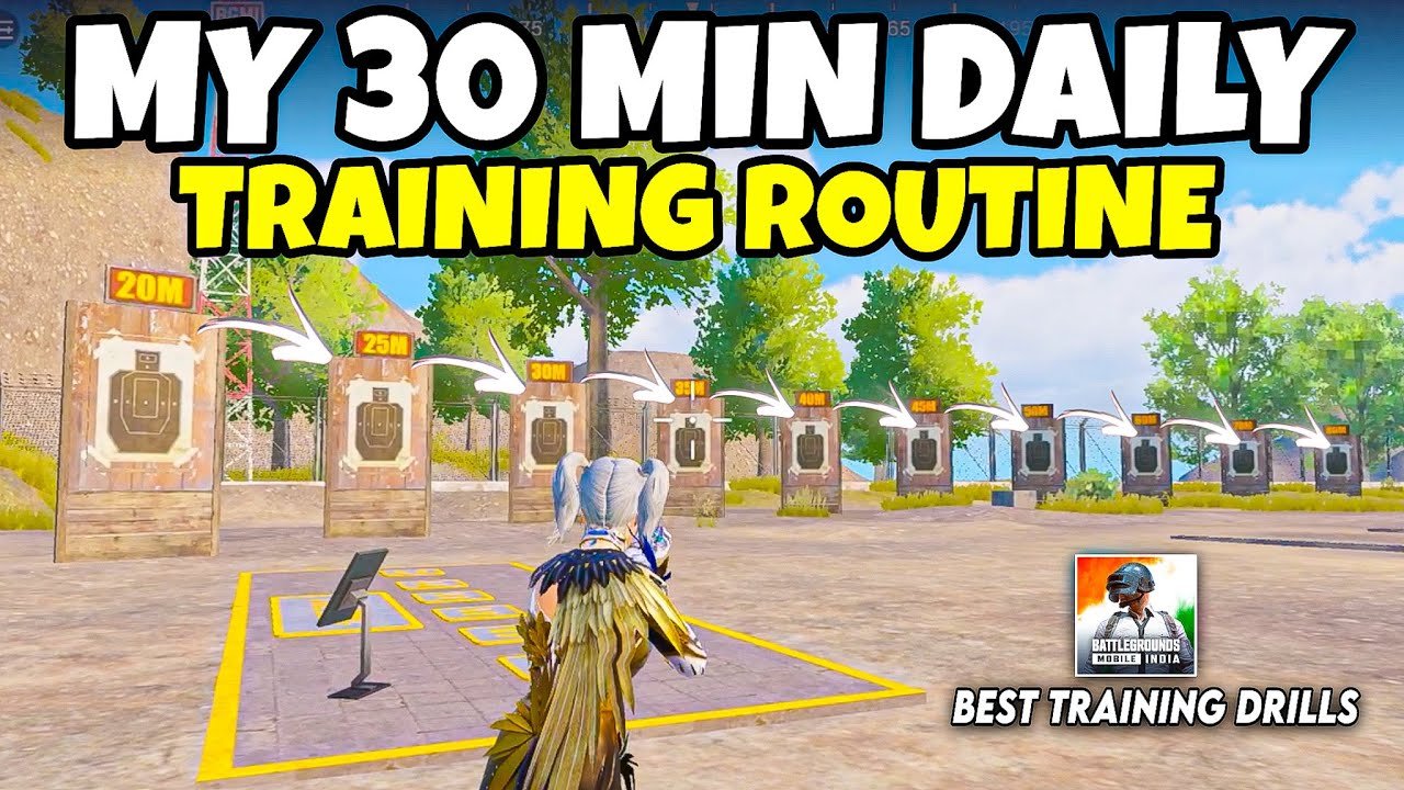 PUBG Mobile Best Training Ground Practice Routine
