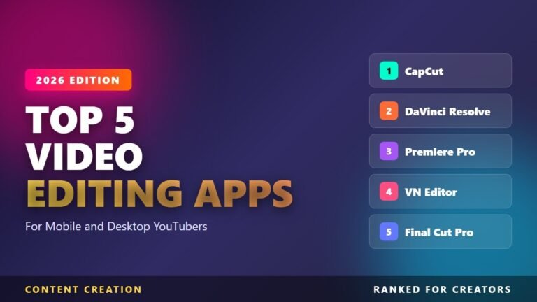 Top Photo Editing Apps for Mobile in 2026