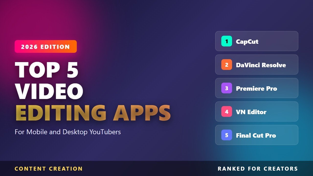 Top Photo Editing Apps for Mobile in 2026